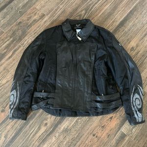 Brand new Hein Gericke Black leather jacket